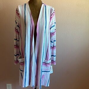 LuLaRoe Multicolor Striped Cardigan